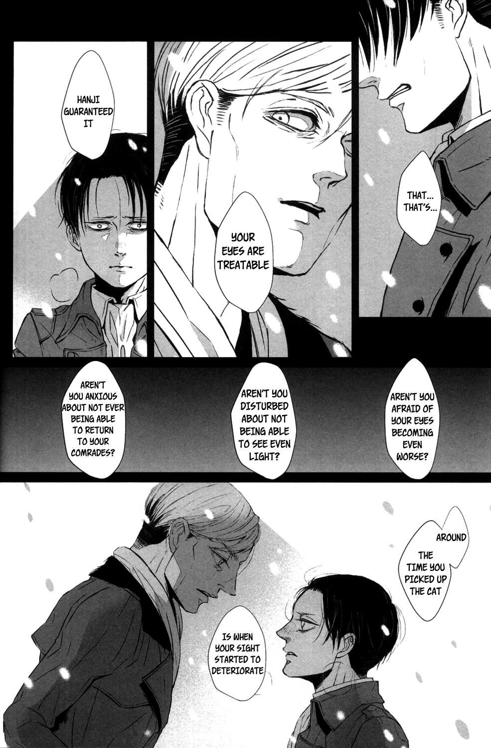 (HARUCC19) [賊軍ポルノ (犬本)] デブリーフィング (進撃の巨人) [英訳]