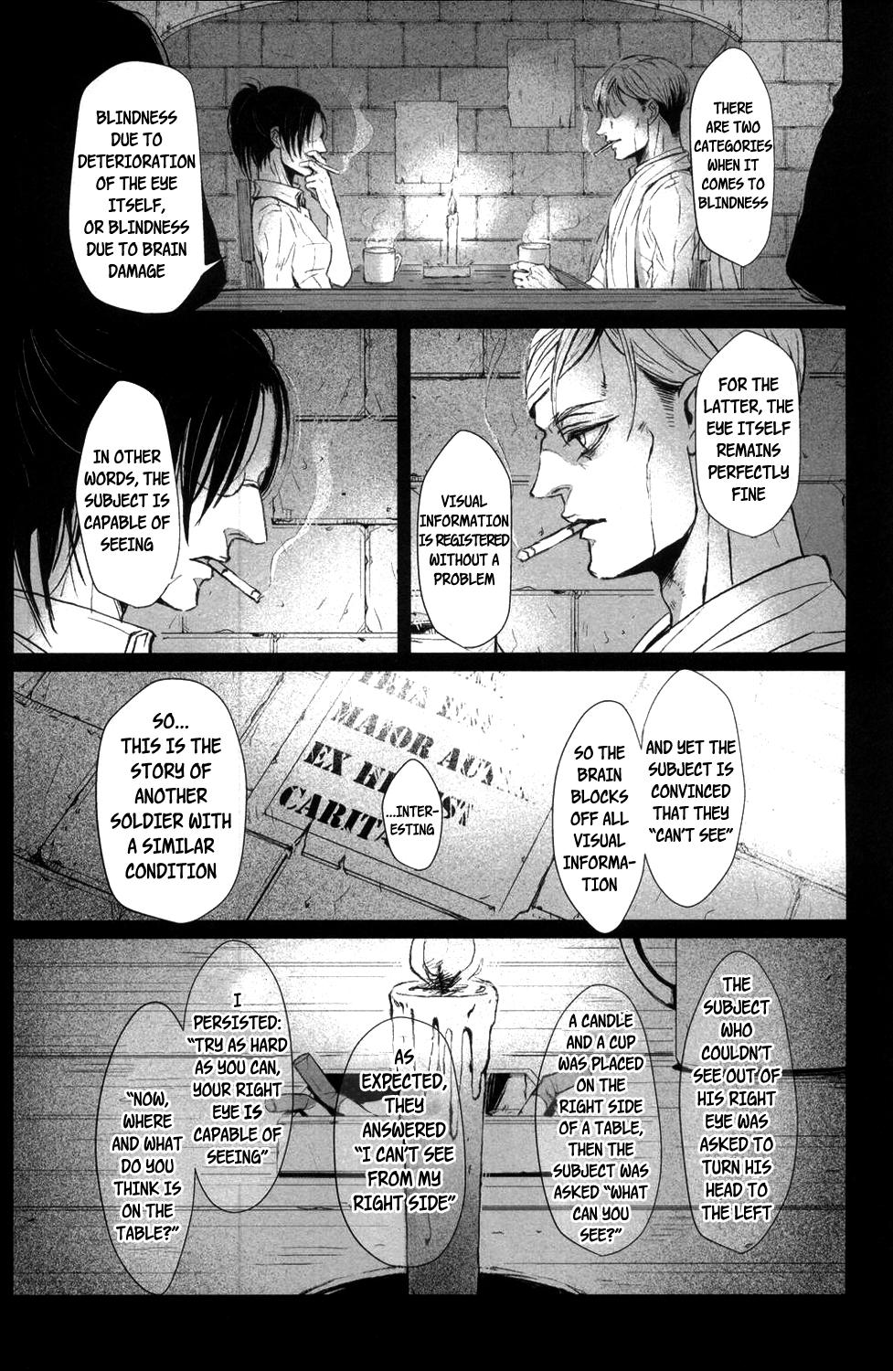 (HARUCC19) [賊軍ポルノ (犬本)] デブリーフィング (進撃の巨人) [英訳]