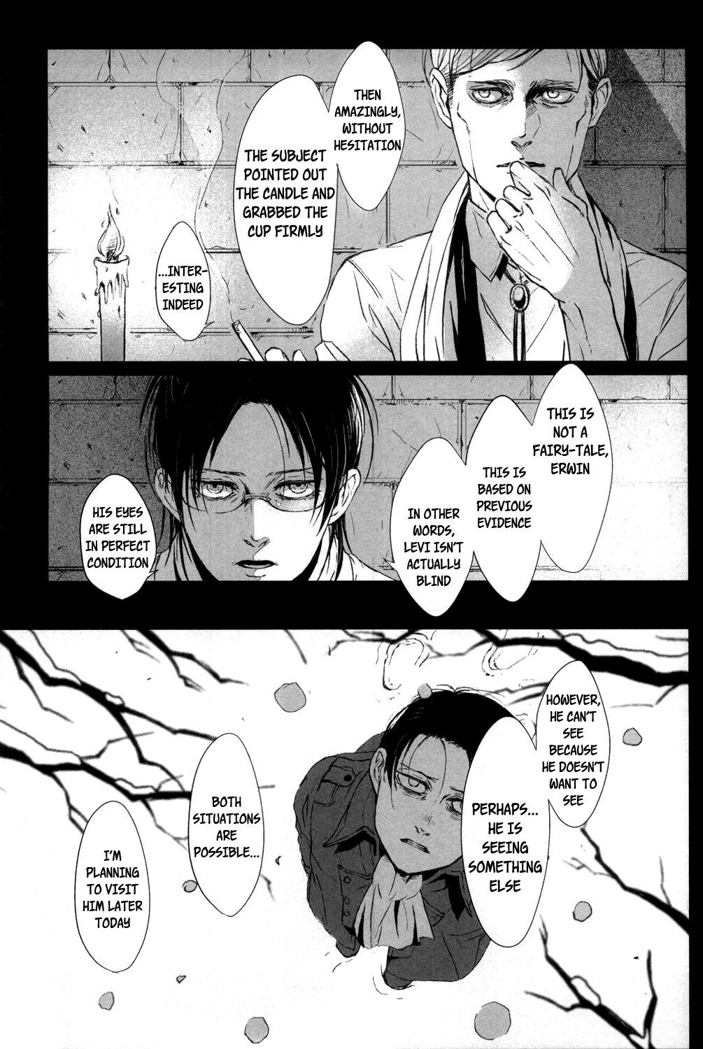 (HARUCC19) [賊軍ポルノ (犬本)] デブリーフィング (進撃の巨人) [英訳]