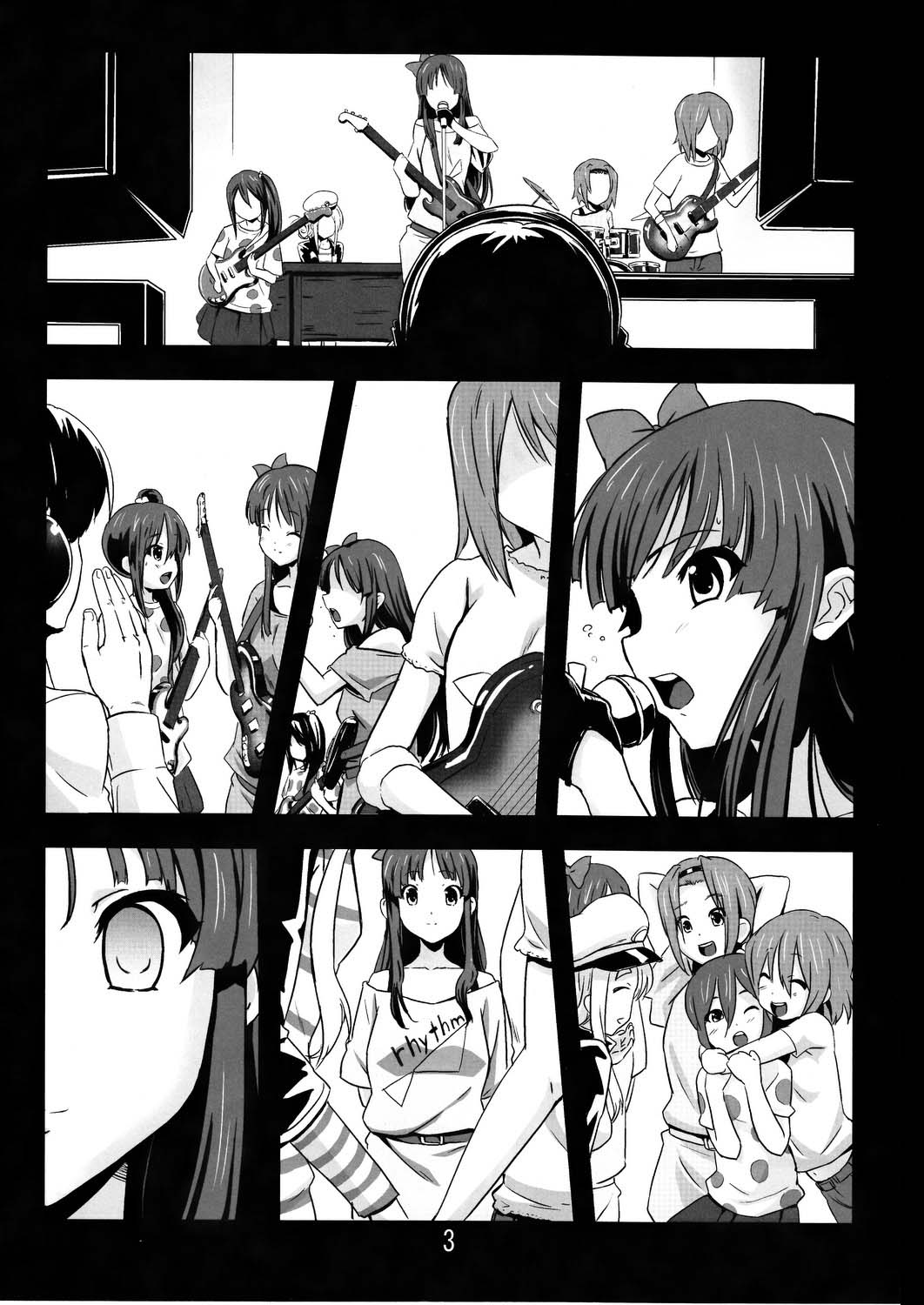 (C78) [カミナリネコ (えーたろー)] Listen to me! (けいおん!) [中国翻訳]