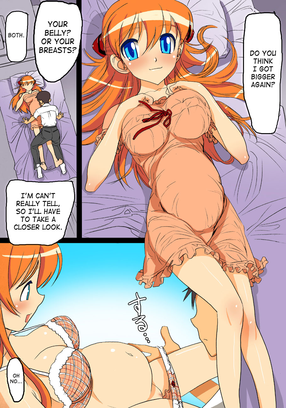 [Maniac Street (ブラックオリーブ)] 妊婦の中心で精子を放出したけもの (新世紀エヴァンゲリオン) [英訳]