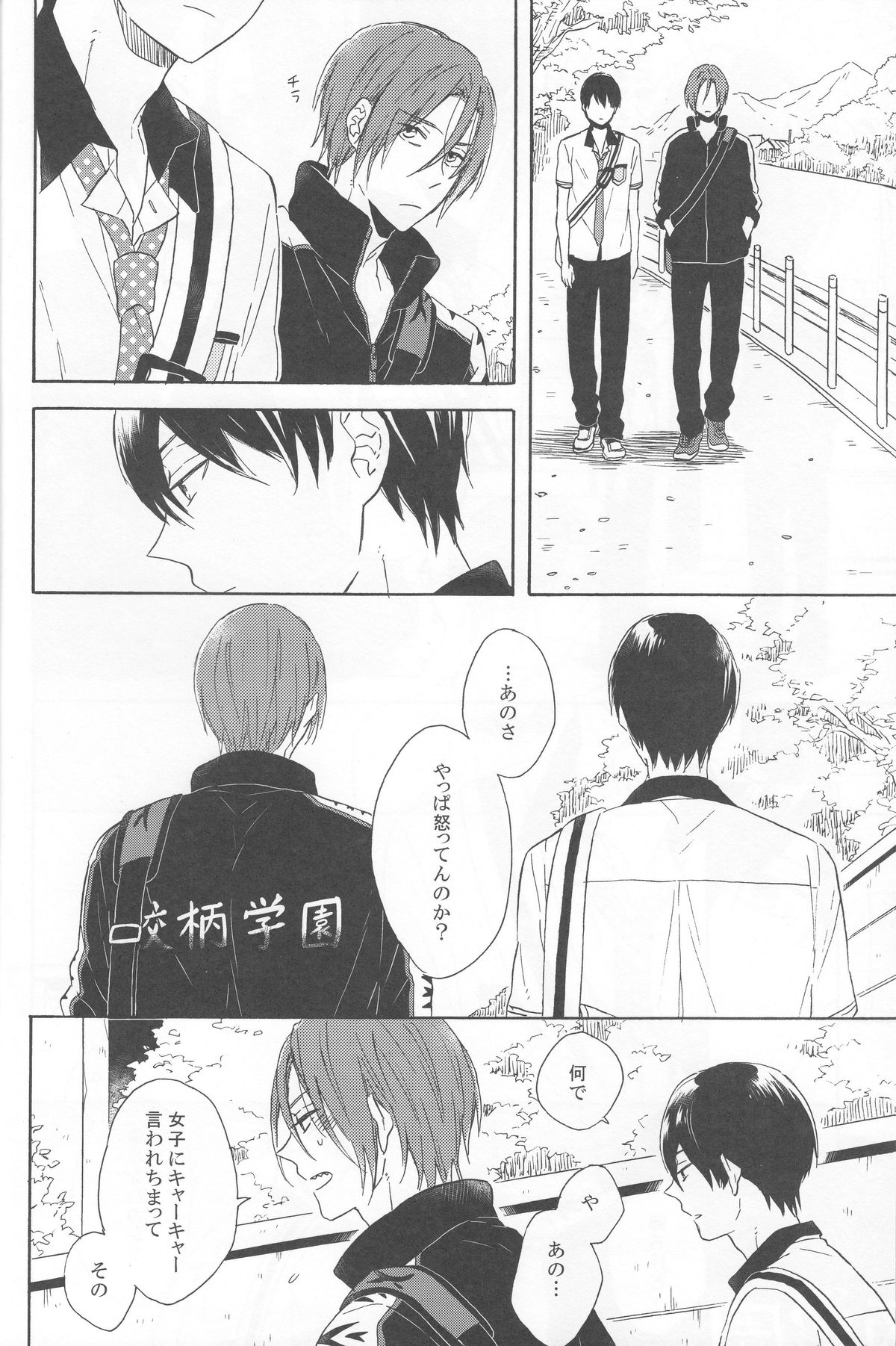 (HARUCC19) [六花 (ゆいのじ)] beautiful boyfriend (Free!)