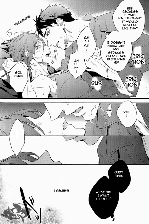 (C86) [PureSlider (松雄)] やさしい独占欲 前編 (Free!) [英訳]