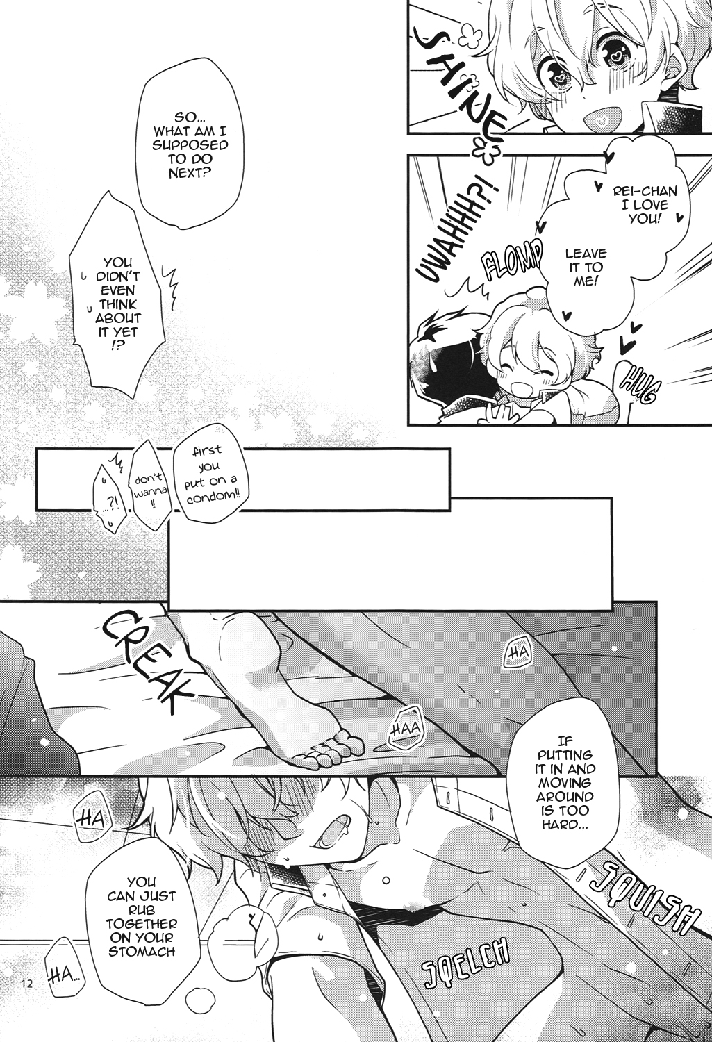 (0時に渚でアプローチ2) [594x841 (A1)] きみといっしょならいつでもきもちがいい。 (Free!) [英訳]