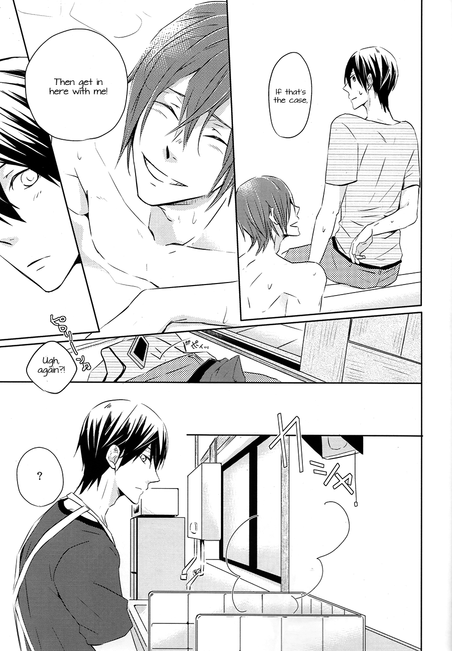 (SUPER関西20) [solafana (ナナイ)] ひと夏結びて (Free!) [英訳]