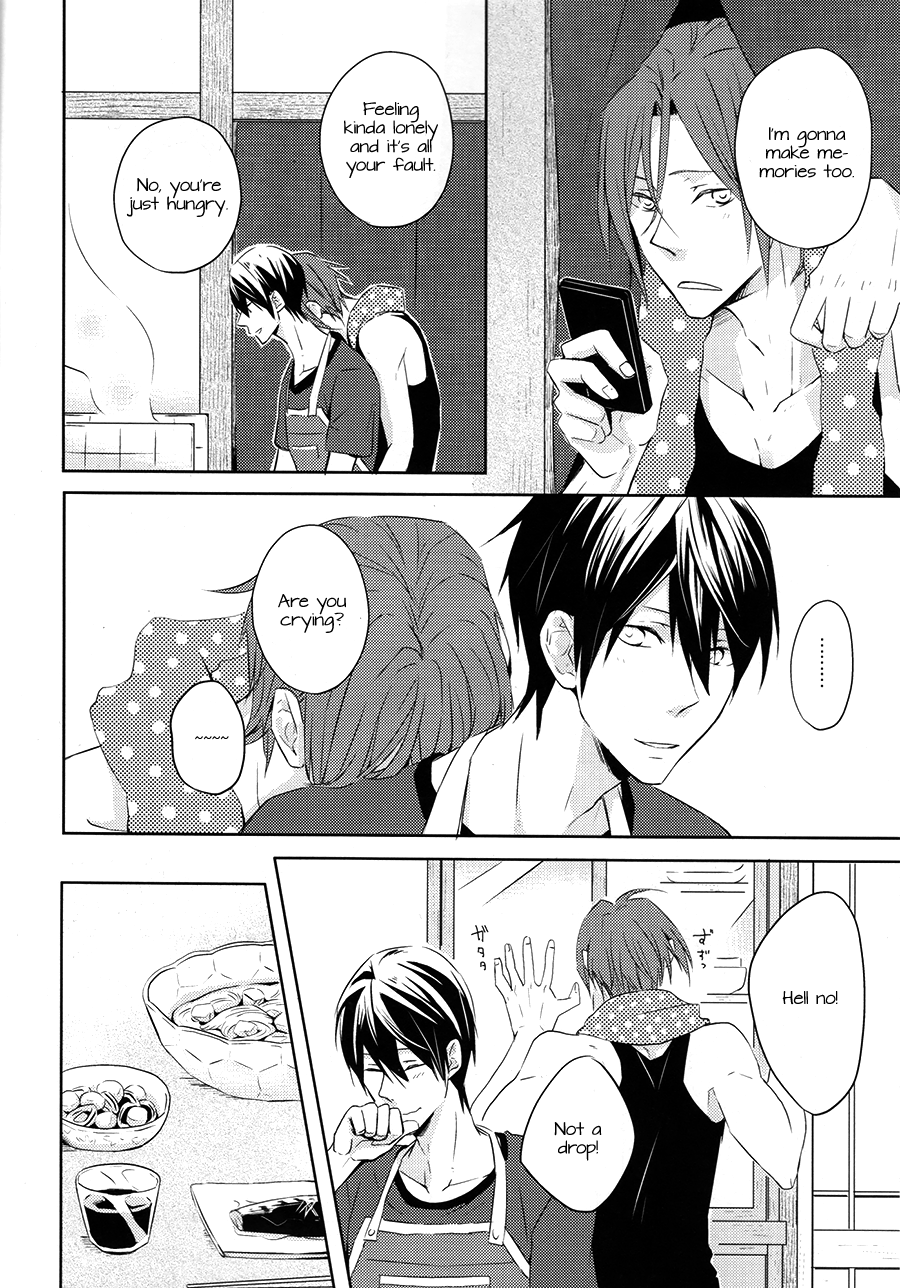 (SUPER関西20) [solafana (ナナイ)] ひと夏結びて (Free!) [英訳]