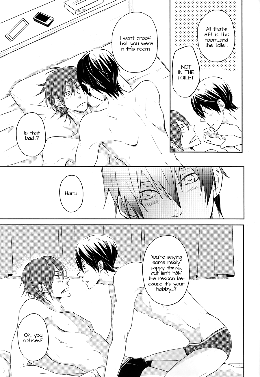 (SUPER関西20) [solafana (ナナイ)] ひと夏結びて (Free!) [英訳]