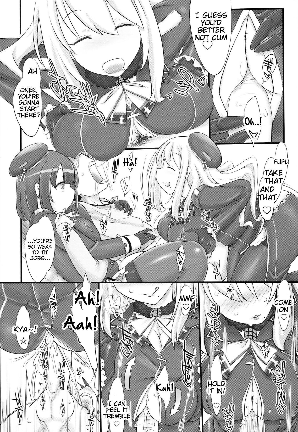 (COMIC1☆8) [近傍租界 (こんもり)] black denier doctrine (艦隊これくしょん-艦これ-) [英訳]