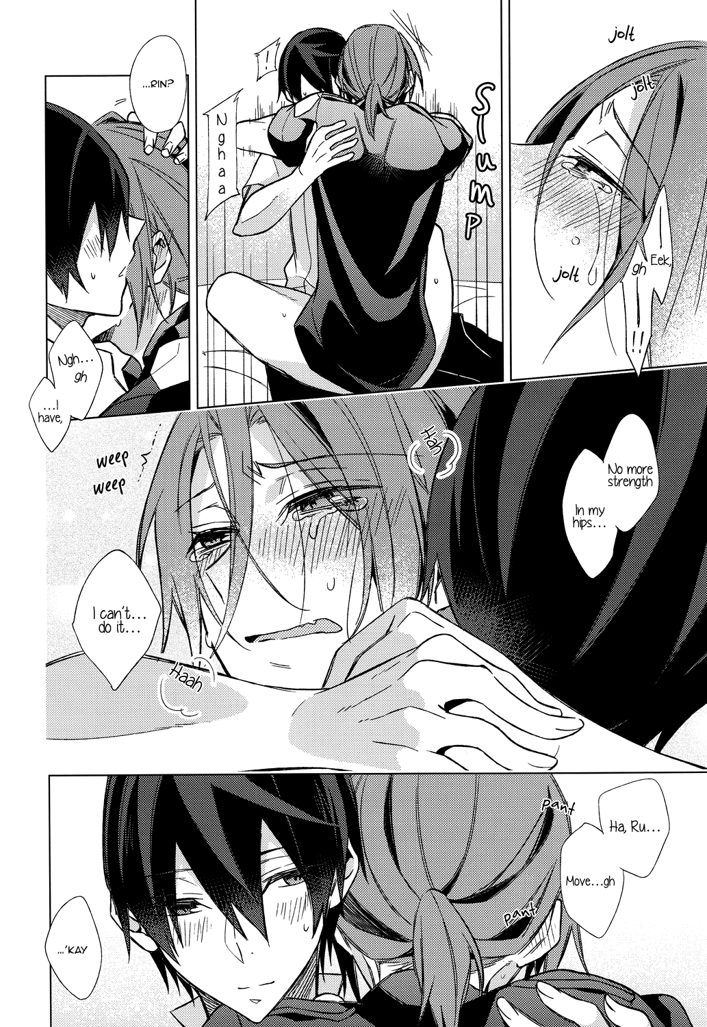 (C86) [クローチェカ (くろか)] Summer Halation Time (Free!) [英訳]