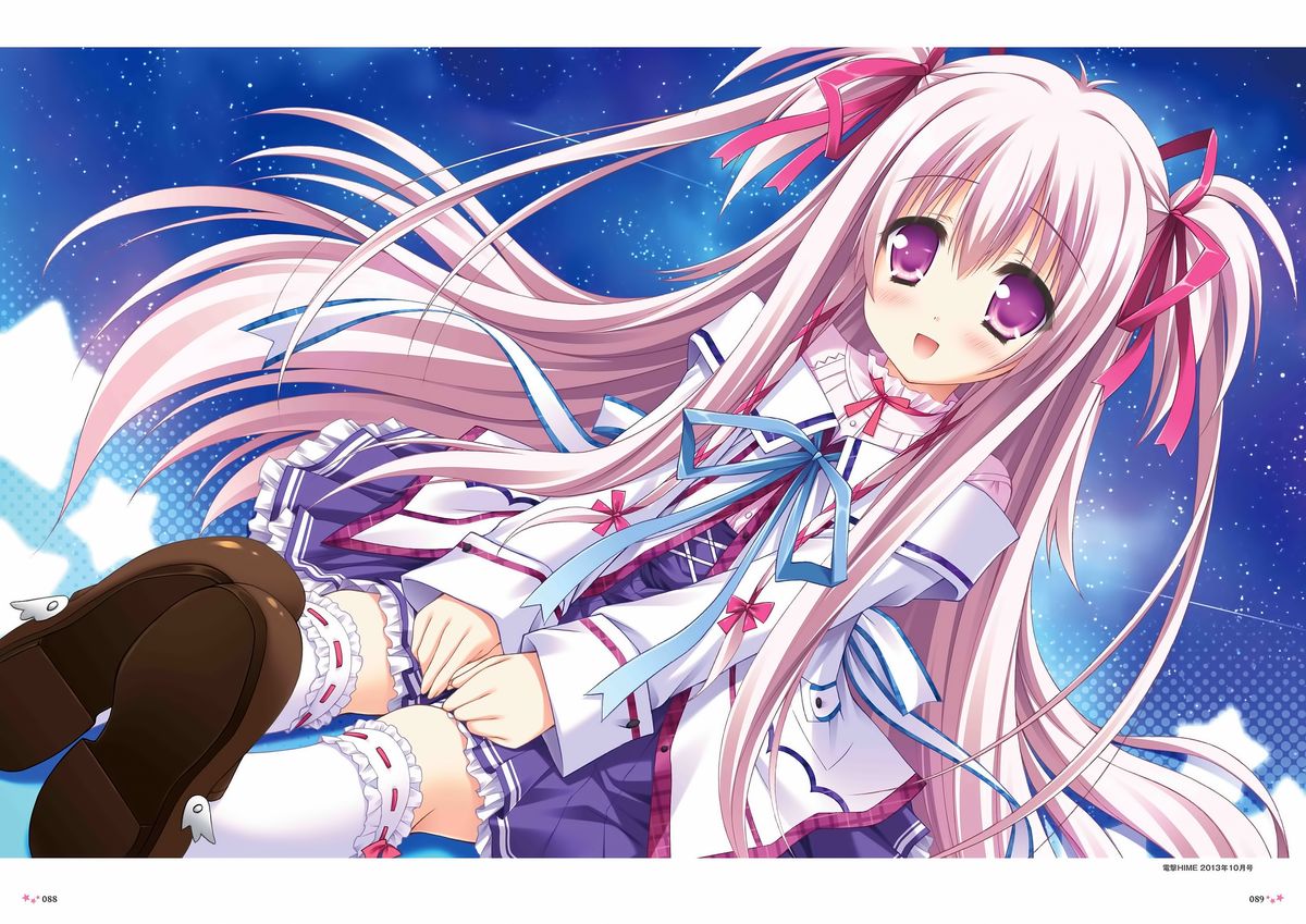 世界と世界の真ん中で ビジュアルファンブック