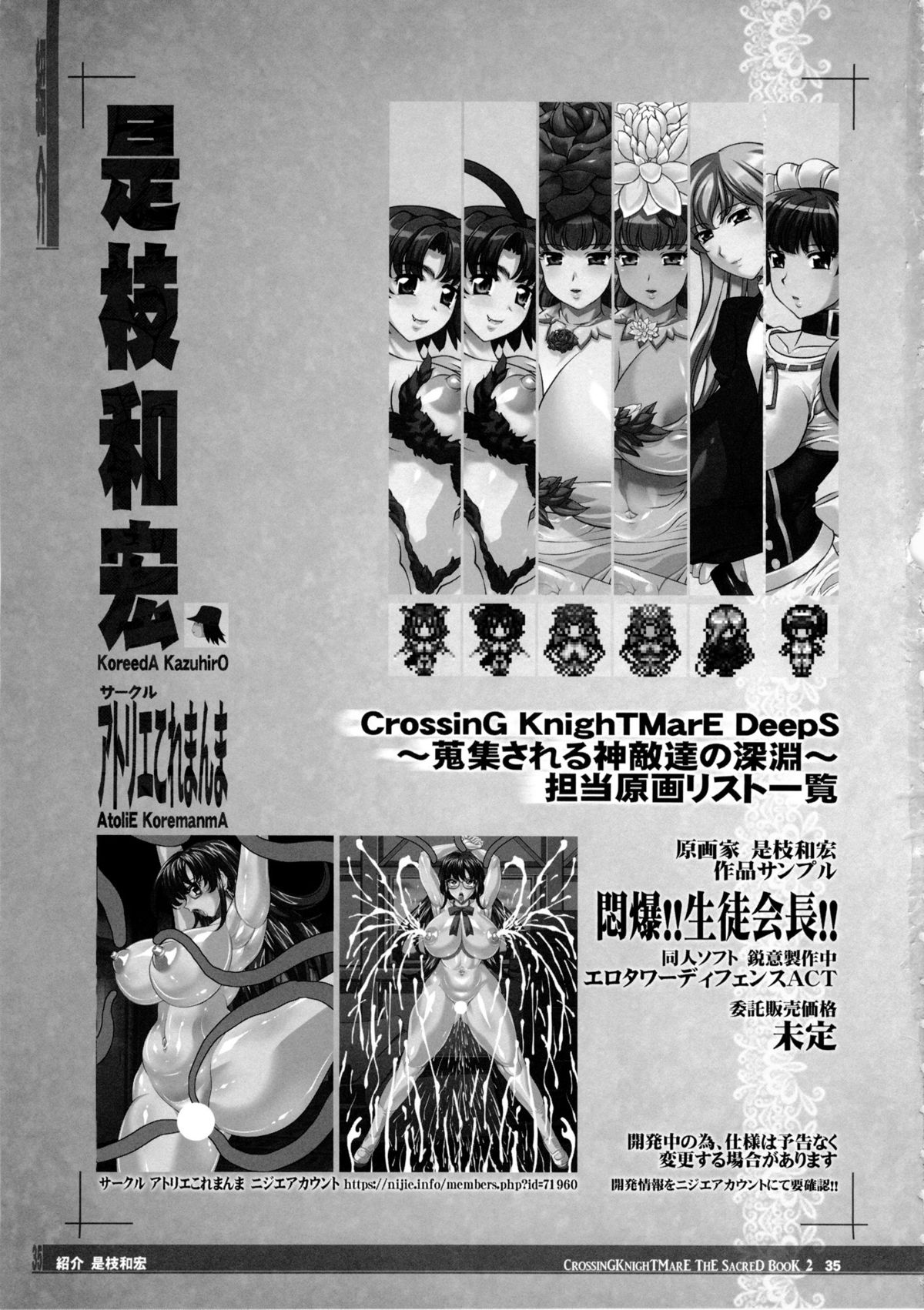 (C86) [KI-SofTWarE (よろず)] CrossinG KnighTMarE ThE SacreD BooK2