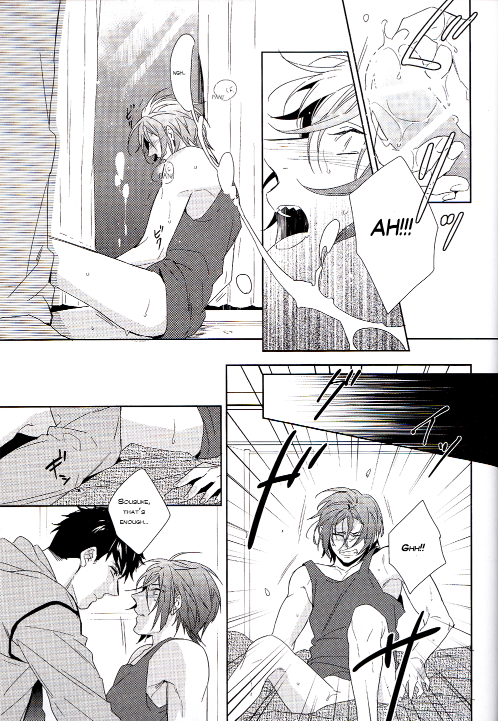 (Renai Jiyuugata! entry5) [URO (あまま)] Shark (Free!) [英訳]