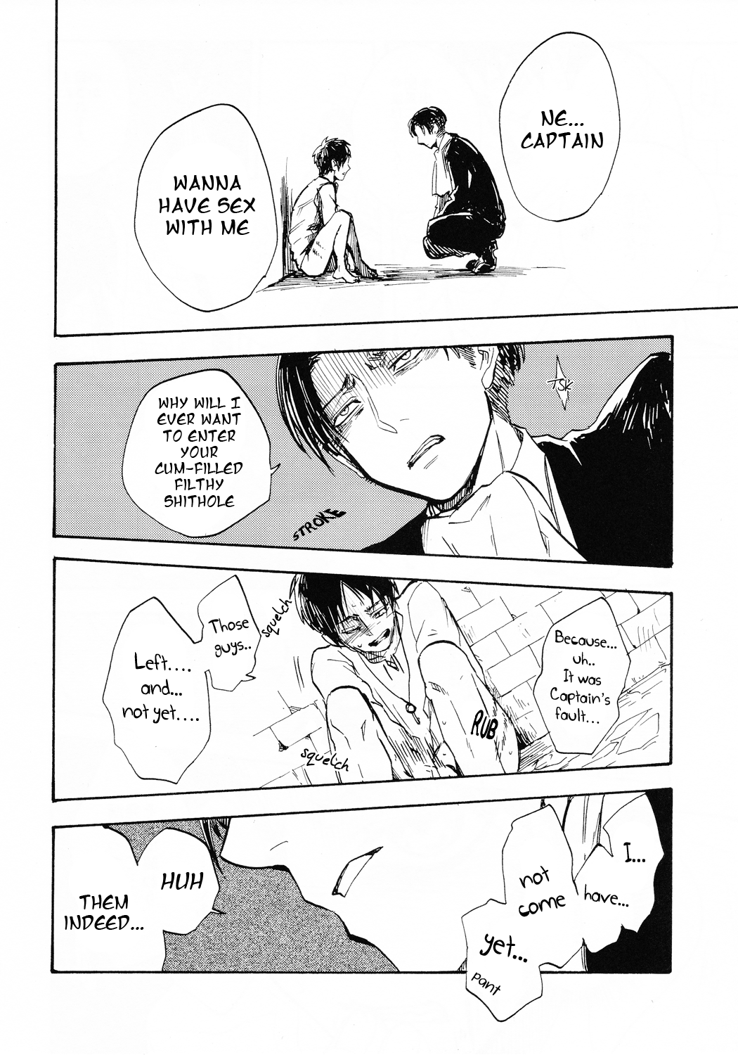 (C85) [船艦AA (アヒル)] 少年ナイフ (進撃の巨人) [英訳]