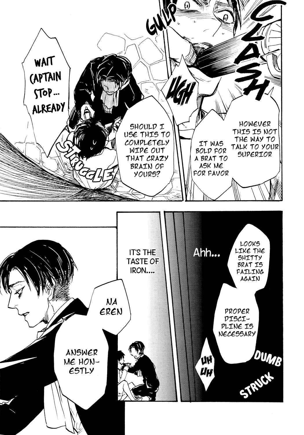 (C85) [船艦AA (アヒル)] 少年ナイフ (進撃の巨人) [英訳]