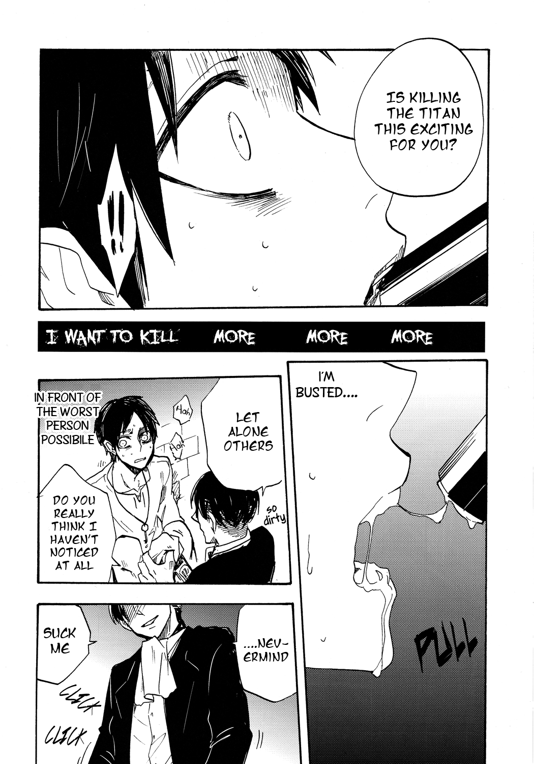 (C85) [船艦AA (アヒル)] 少年ナイフ (進撃の巨人) [英訳]