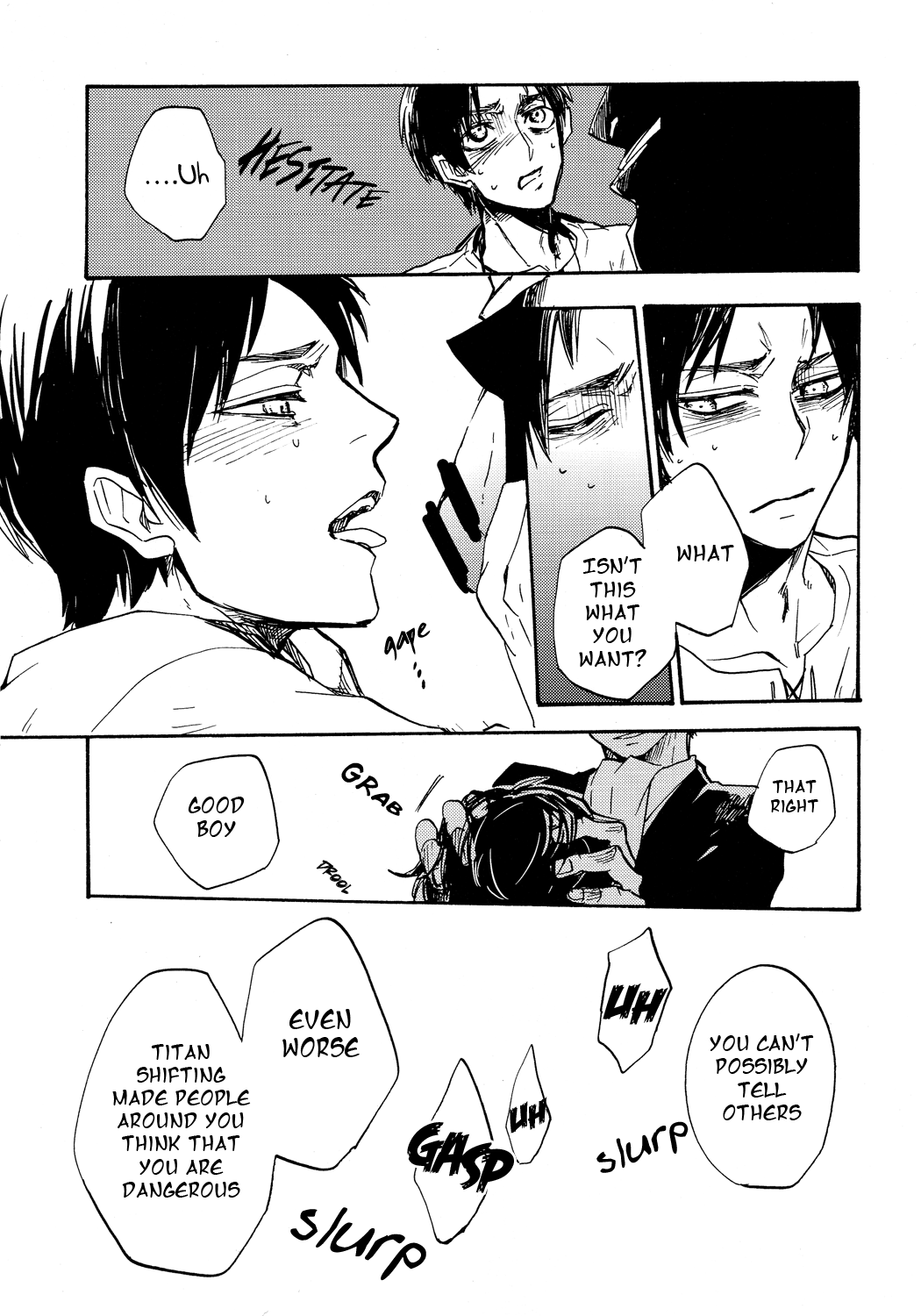 (C85) [船艦AA (アヒル)] 少年ナイフ (進撃の巨人) [英訳]