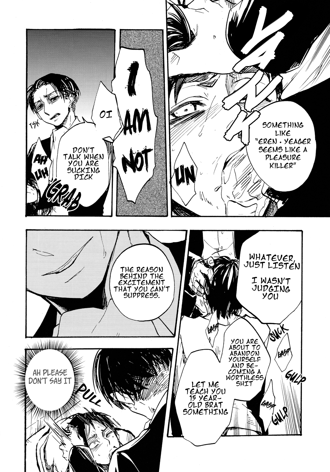 (C85) [船艦AA (アヒル)] 少年ナイフ (進撃の巨人) [英訳]