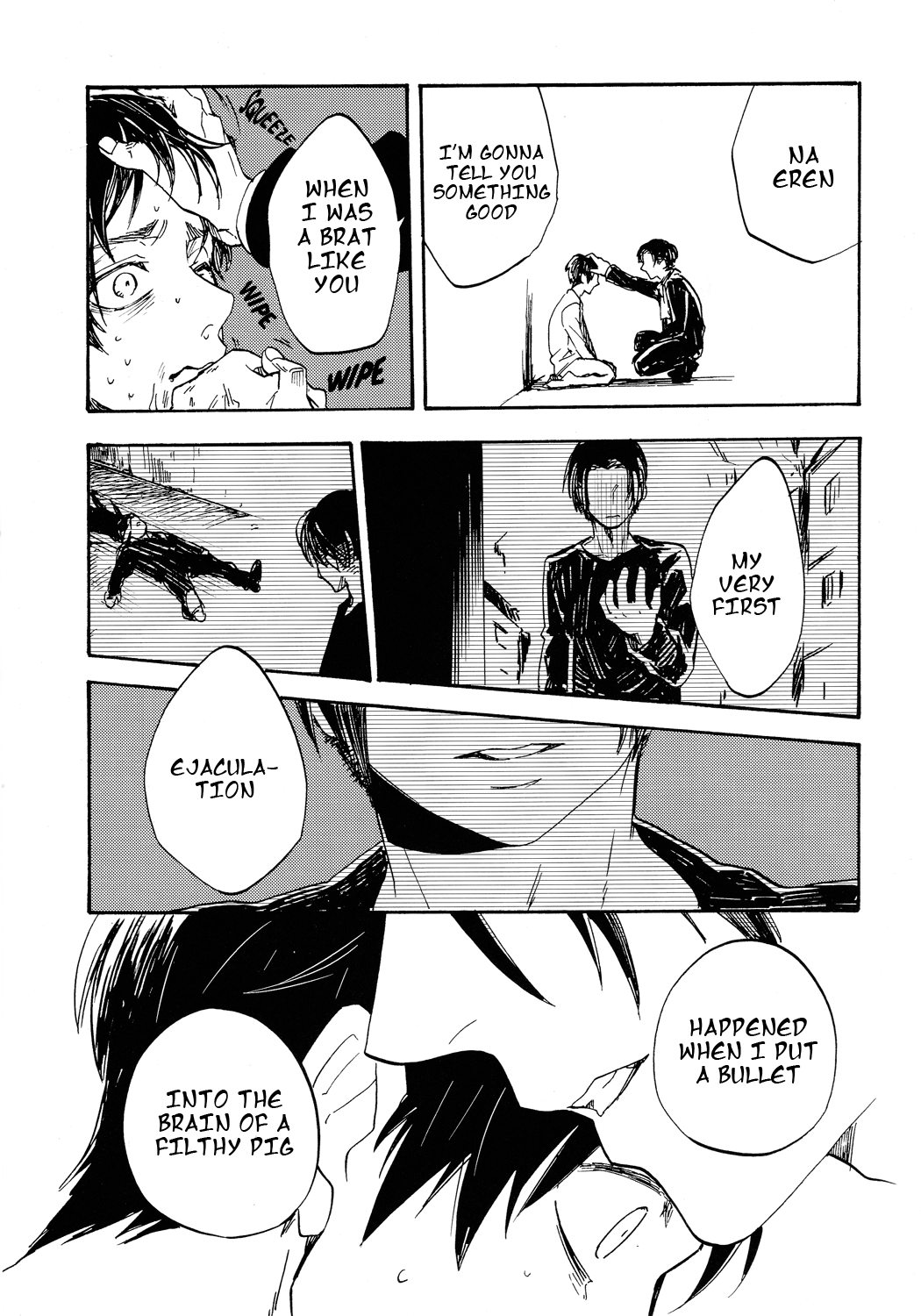 (C85) [船艦AA (アヒル)] 少年ナイフ (進撃の巨人) [英訳]