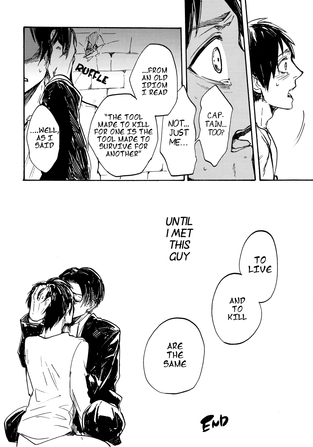 (C85) [船艦AA (アヒル)] 少年ナイフ (進撃の巨人) [英訳]