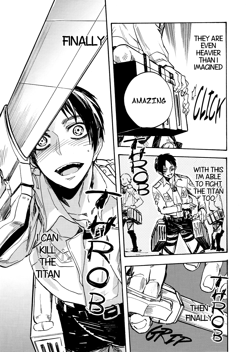 (C85) [船艦AA (アヒル)] 少年ナイフ (進撃の巨人) [英訳]