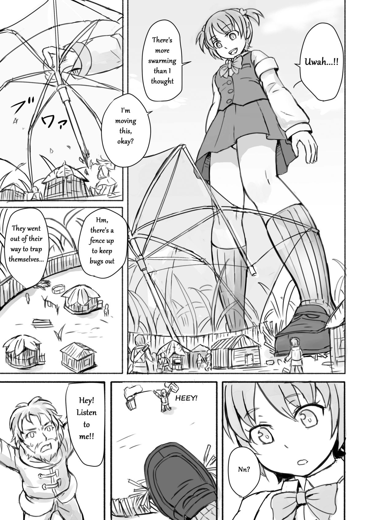 【オチコニウム（青貝】ちいさいってことはみじめだね！[英語]