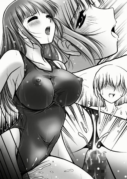 [おーばーろーど (ラッシャーヴェラク)] プールサイドの人魚姫 (花咲くいろは)