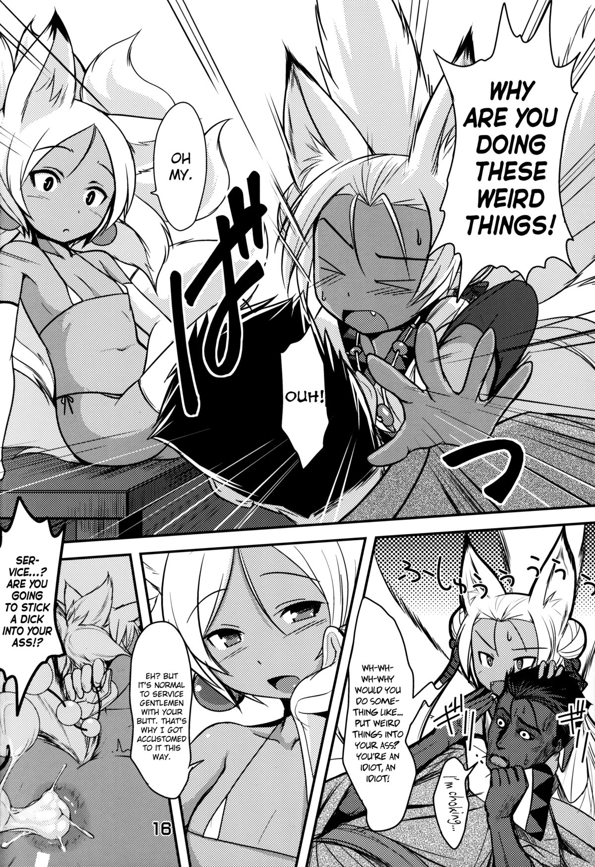 (C85) [端末異常 (BadHanD)] 双狐の帳其の弐 [英訳]