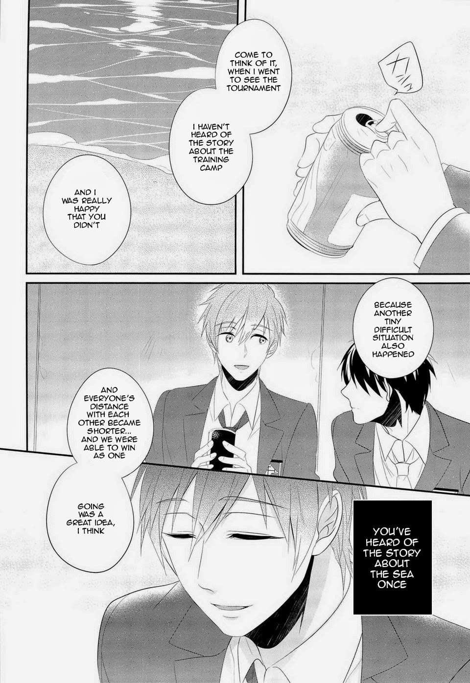 (SPARK8) [PureSlider.、COLOR PALETTE (松雄、志帆)] おれ×まこ (Free!) [英訳]