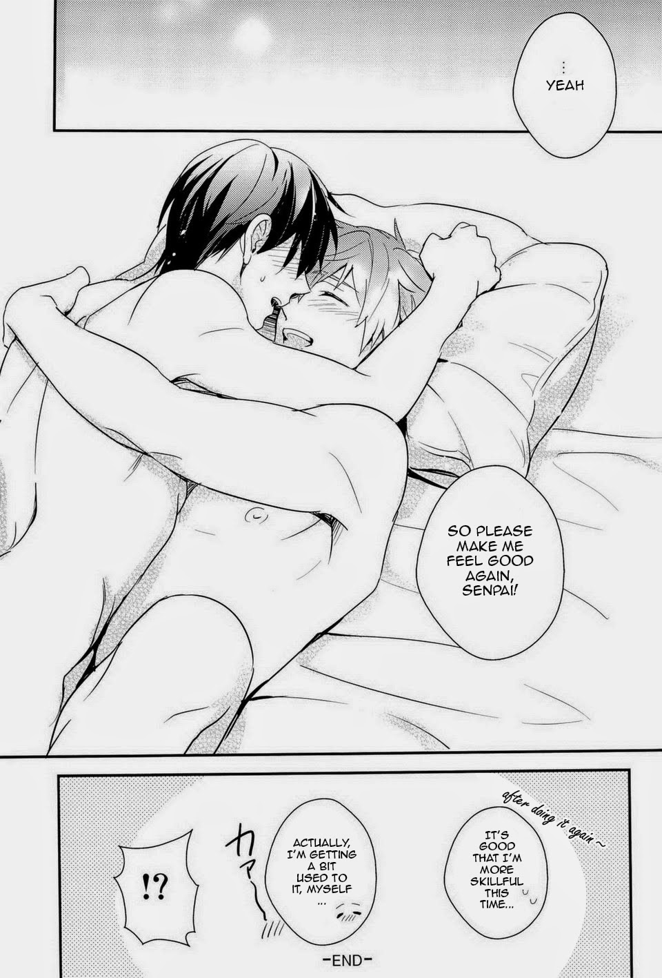 (SPARK8) [PureSlider.、COLOR PALETTE (松雄、志帆)] おれ×まこ (Free!) [英訳]