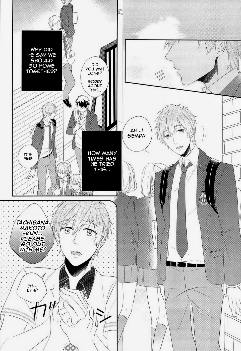 (SPARK8) [PureSlider.、COLOR PALETTE (松雄、志帆)] おれ×まこ (Free!) [英訳]