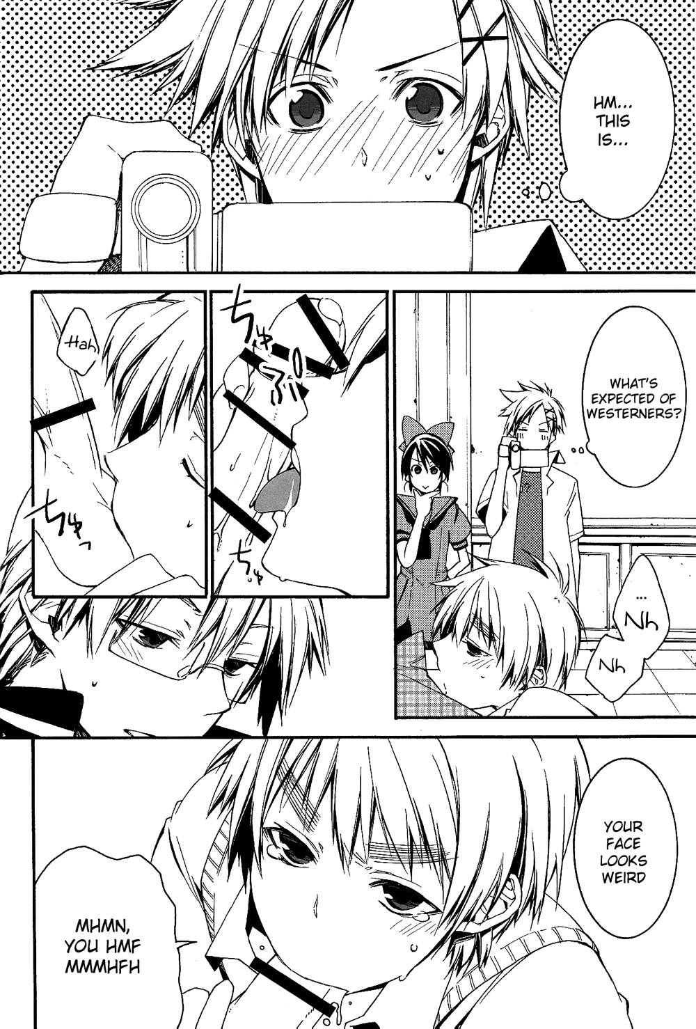 [性急DOGS (篝ナキヲ)] ●REC (Axis Powers ヘタリア) [英訳]