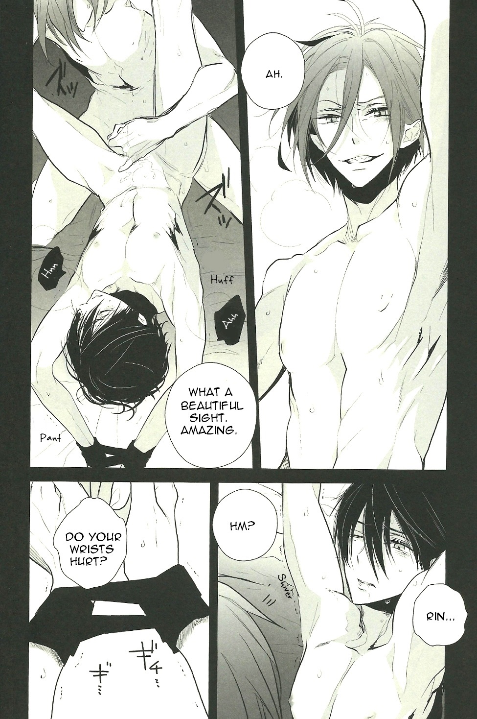 [Ibe (イノセ)] 凛と遙が体で仲良くする本 (Free!) [英訳]