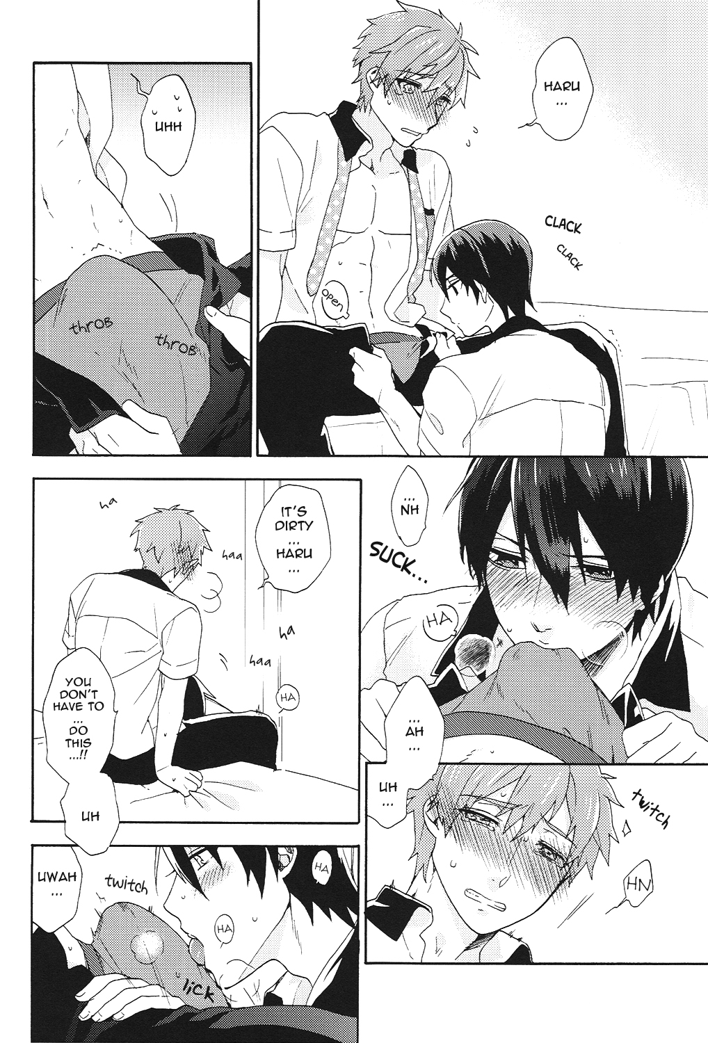 (SPARK8) [SABASURU (枝桃)] prey on orca (Free!) [英訳]