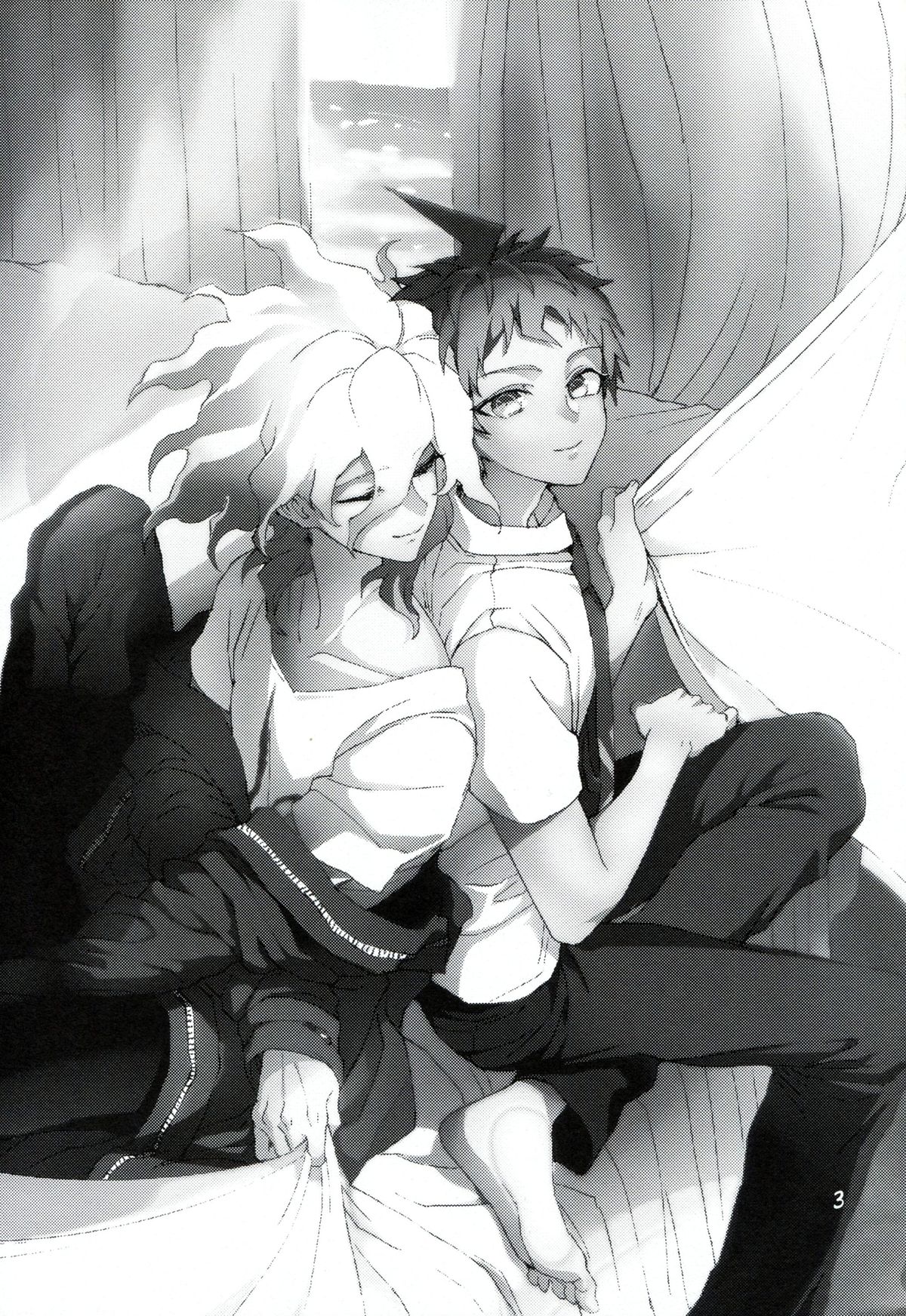 (学園トライアル5) [ZCC (ザキコ)] 布のむこうのマジカント (スーパーダンガンロンパ2)