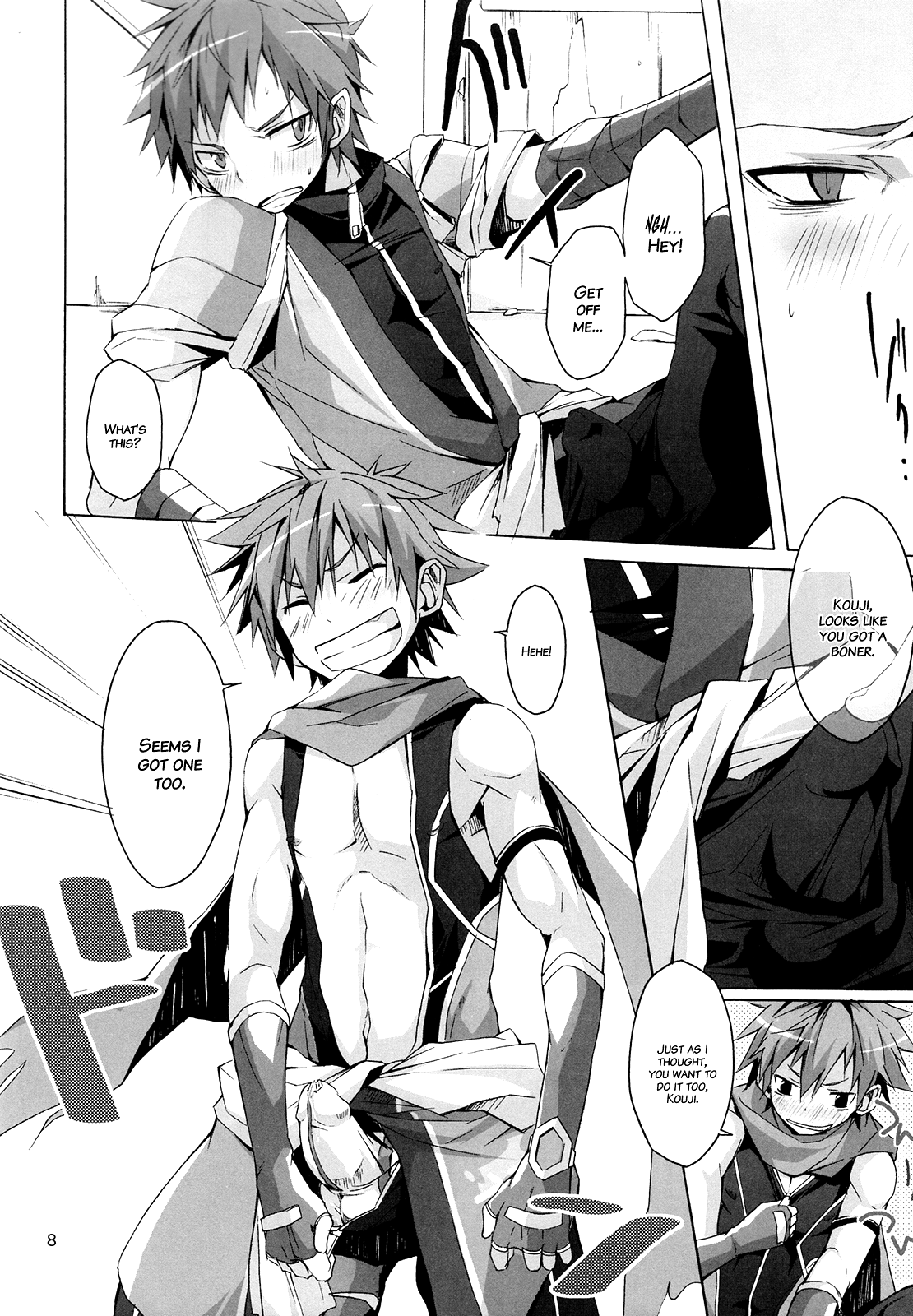 ( ショタスクラッチ 14)[アンソロジー] いろはにほへと (急襲戦隊ダンジジャー)[英訳][無修正]{Hataraki Bachi Translations}