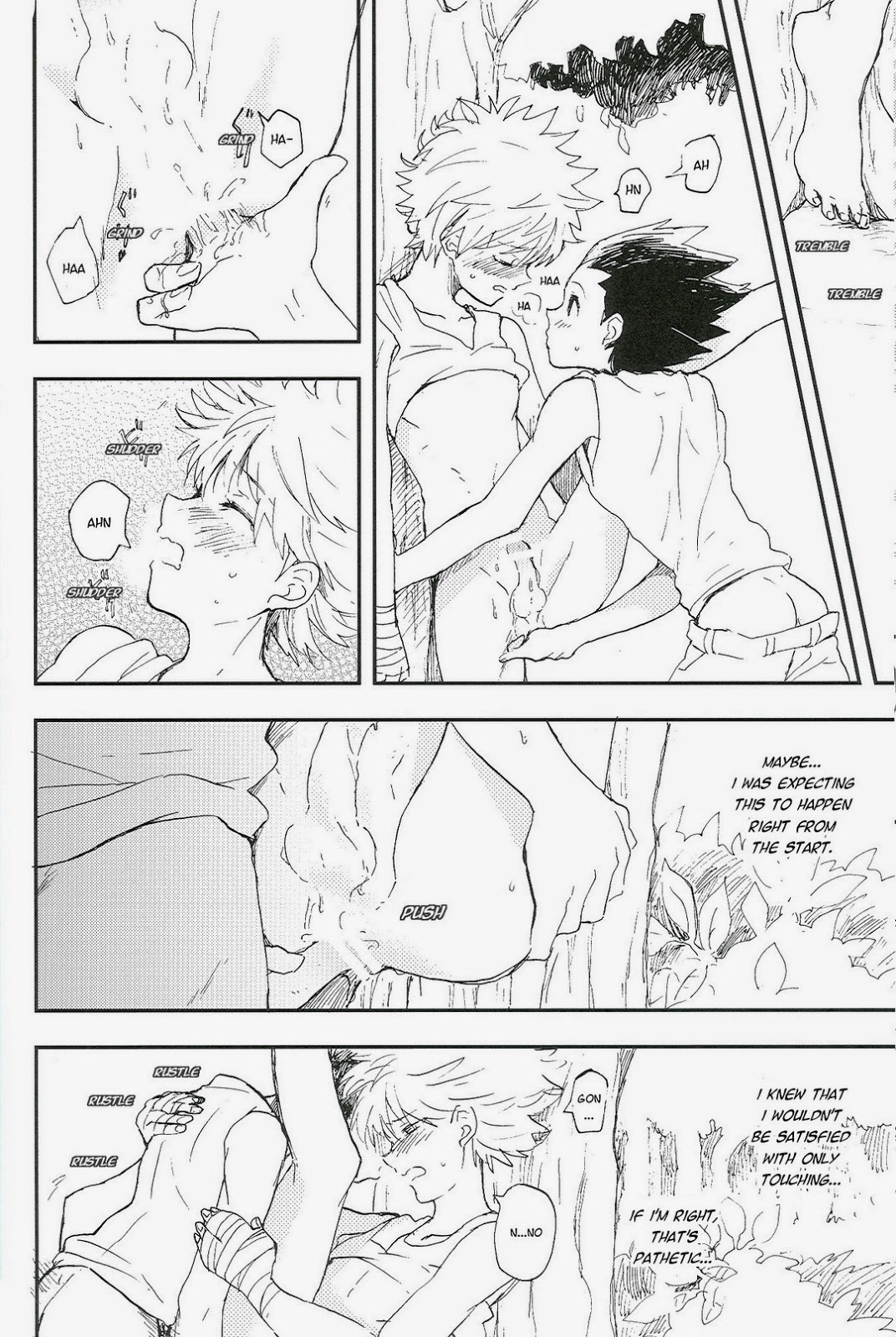 (HARUCC19) [いろり (由)] 要介護者1名につき (ハンター×ハンター) [英訳]