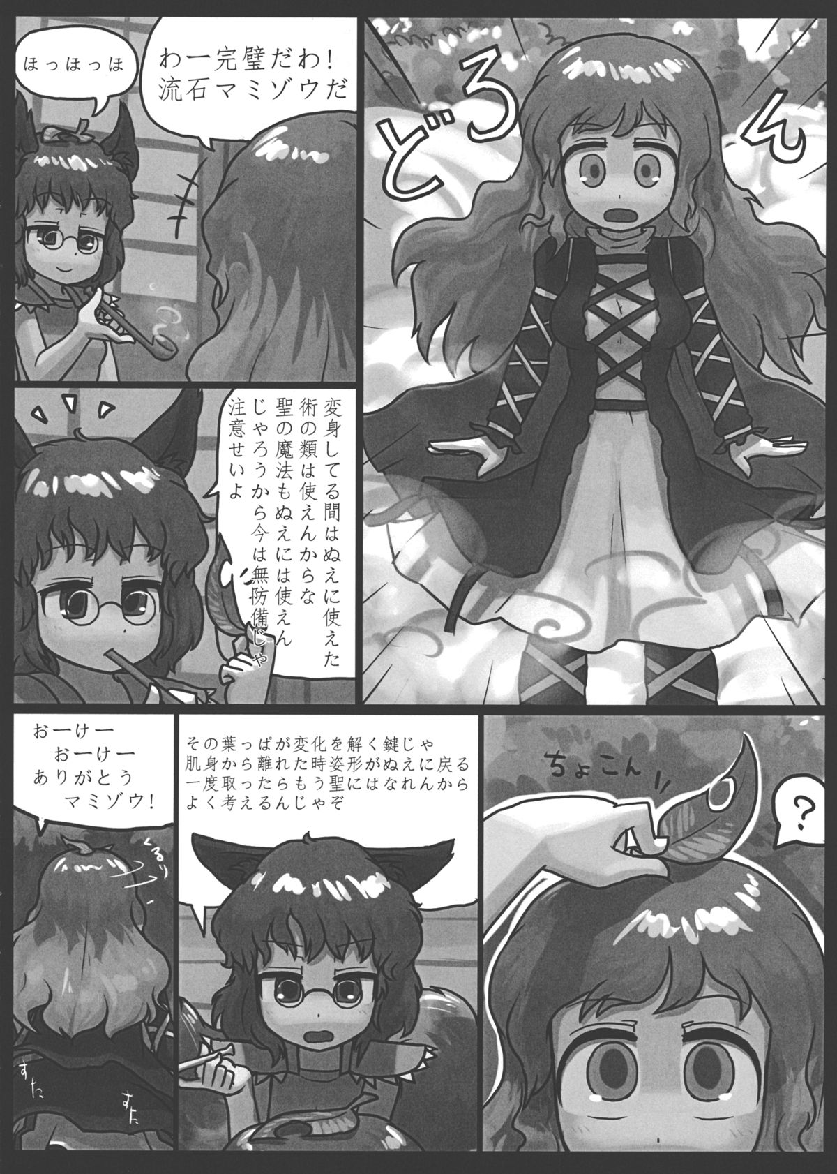 (例大祭11) [にんにく畑 (にんにく)] 愛慾の化け作戦 (東方Project)
