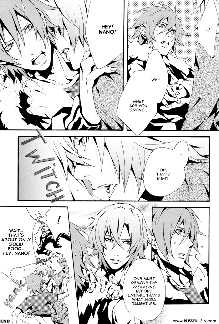 (C69) [犬型サミット (フジノ)] NO substance (咎狗の血) [英訳]