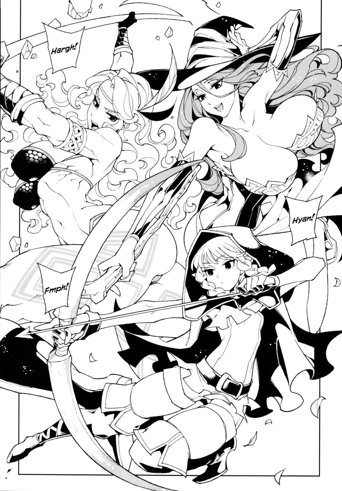 (C85) [サービスヘブン (カレイ, 亀魚派)] Dragon Cream!! (ドラゴンズクラウン) [英訳]