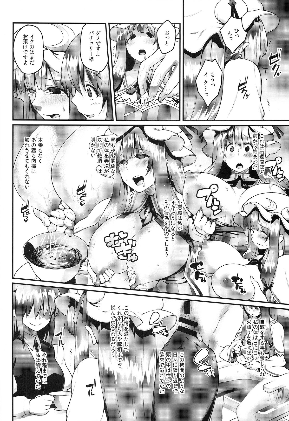 (例大祭11) [広十練習帖 (広弥)] パチェ堕としafter (東方Project)