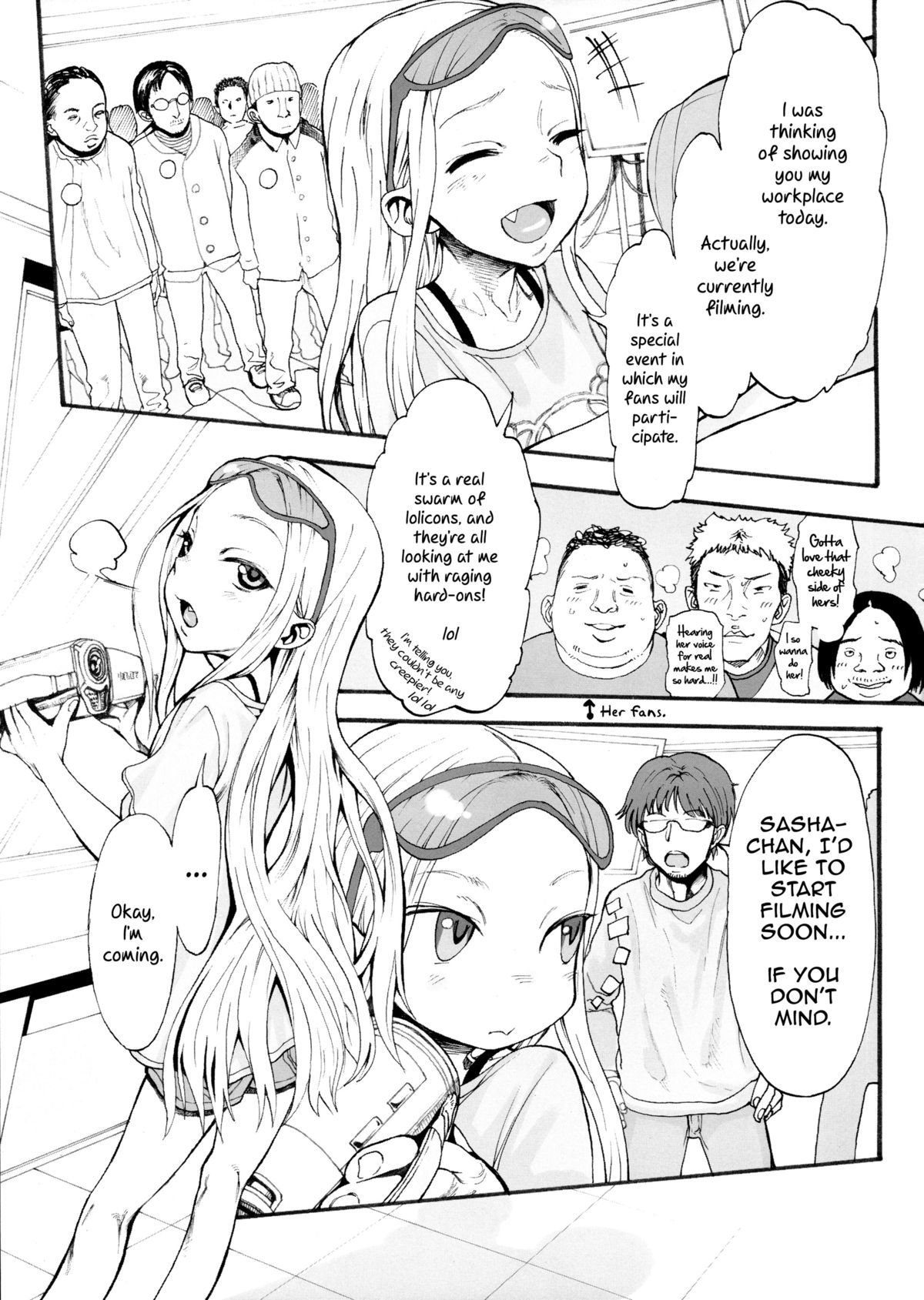 (サンクリ59) [臨終サーカス (はぐはぐ)] サーシャちゃんがイクッ☆ [英訳]