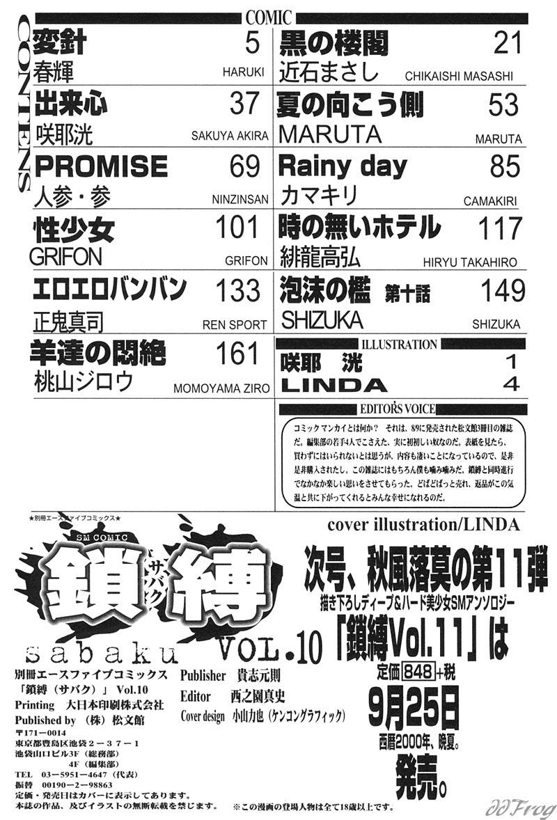 [アンソロジー] SM COMIC 鎖縛 Vol.10