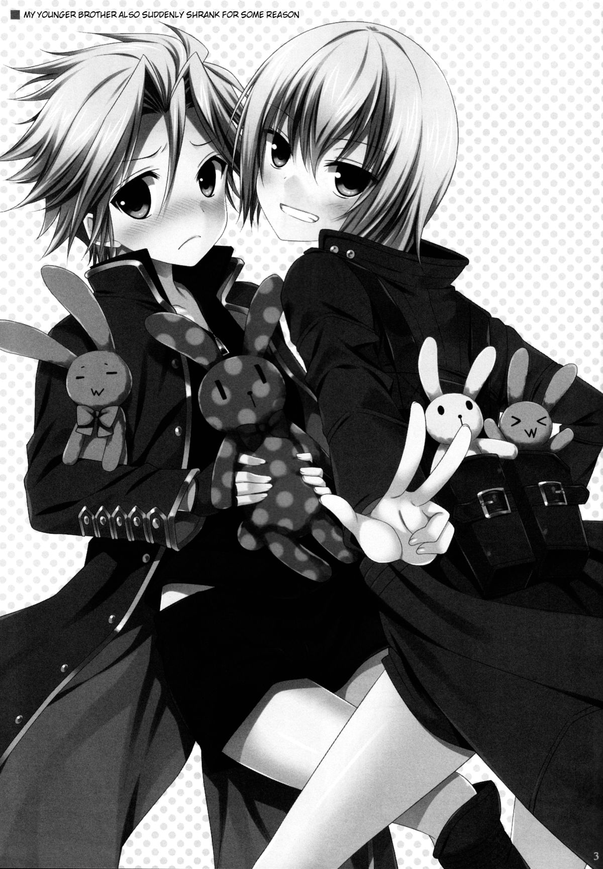 (SPARK8) [ねこまっしぐら (カルカン子)] 俺の弟もなぜだか突然ちっちゃくなってしまったんだが。 (デビルメイクライ) [英訳]