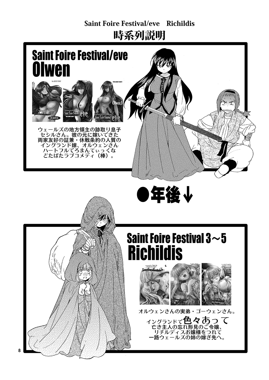 [床子屋 (HEIZO, 鬼頭えん)] Saint Foire Festival／eve Richildis：1&2 [DL版]
