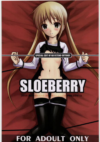 (COMIC1☆2) [R-WORKS (ROS)] SLOEBERRY (ハヤテのごとく!) [英訳]