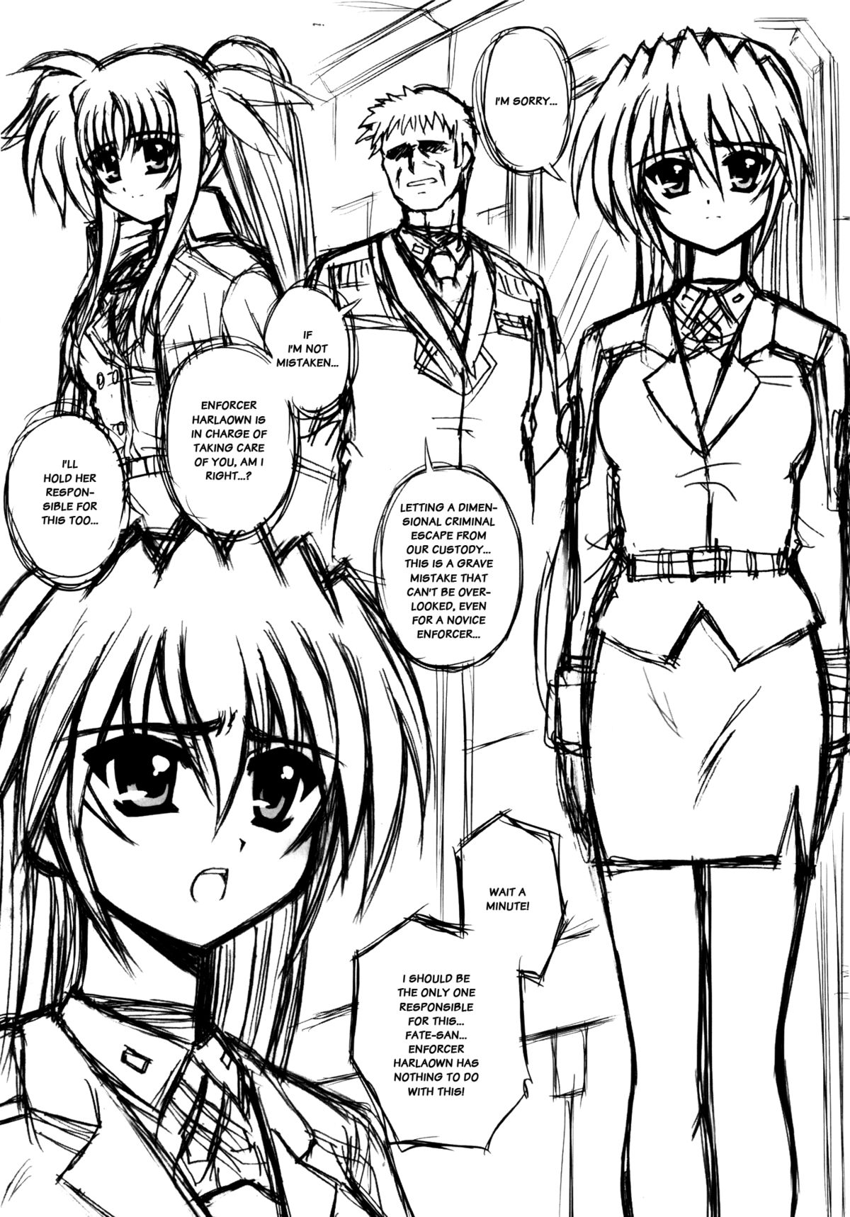 (C78) [鴨川屋 (鴨川たぬき)] Punishment (魔法少女リリカルなのは) [英訳]