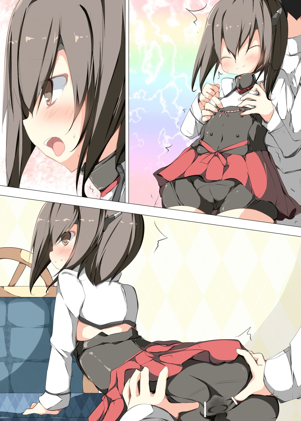 [たぶちさんち (たぶち)] おや?大鳳ちゃん。燃料庫に穴が空いて液漏れしてるじゃないか今すぐに塞がないとなあ (艦隊これくしょん -艦これ-) [DL版]