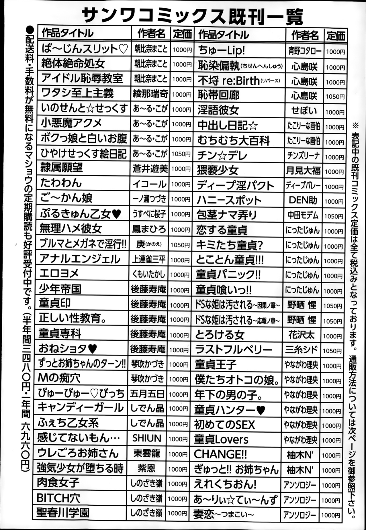 コミック・マショウ 2014年2月号