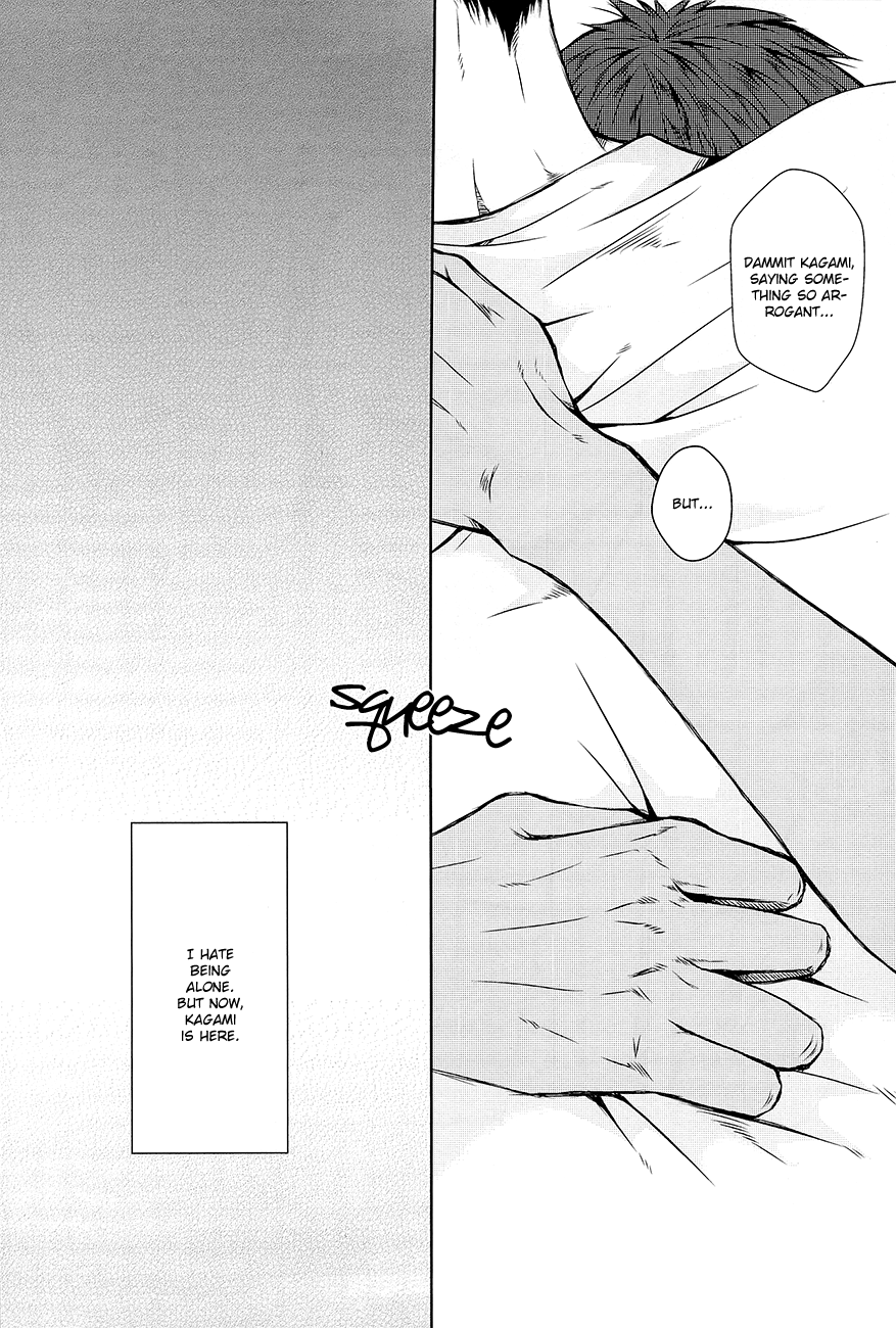 (AK ZONE) [GIO (じゅん)] Not You Alone (黒子のバスケ) [英訳]