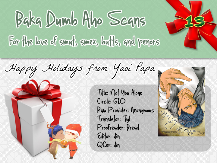 (AK ZONE) [GIO (じゅん)] Not You Alone (黒子のバスケ) [英訳]